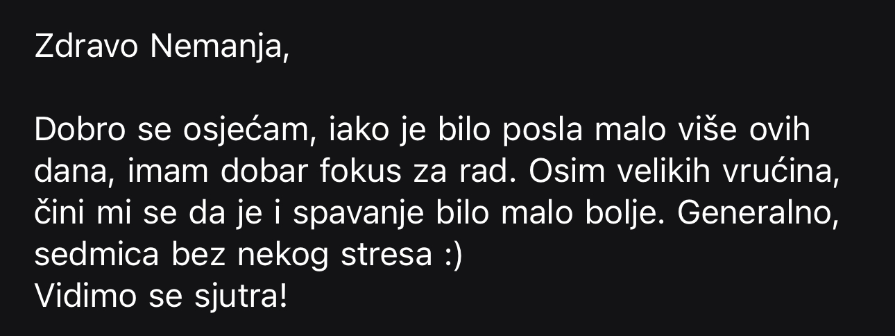 Utisak klijenta