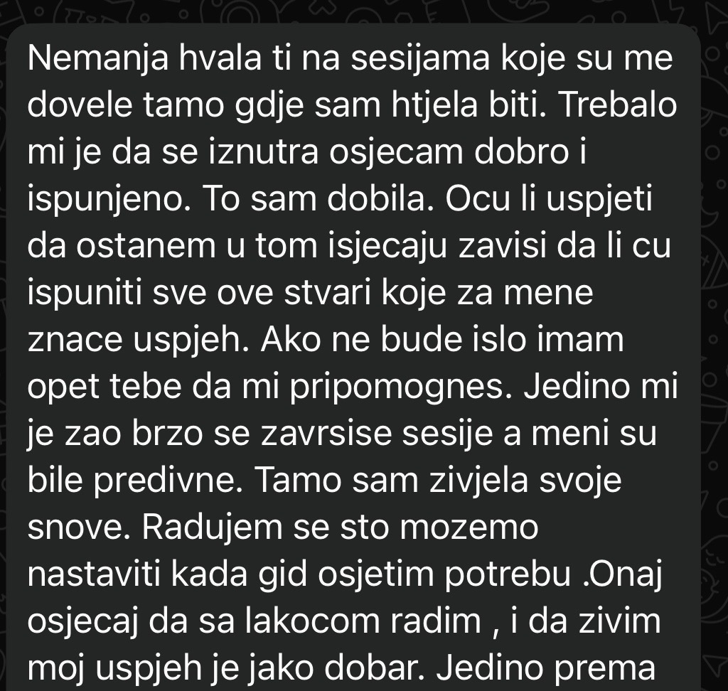 Utisak klijenta
