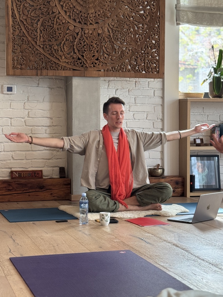 Meditation - arms open